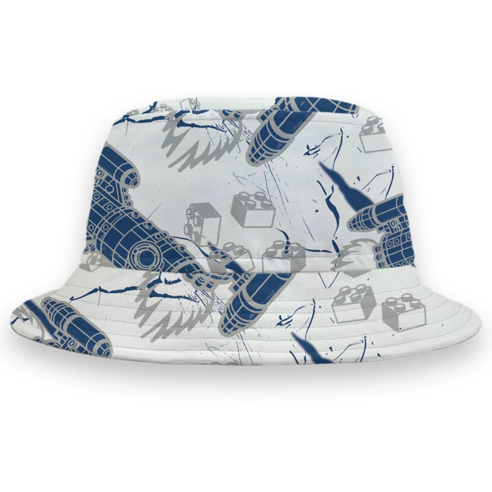 French-Blue-12s-NastyJamz-Bucket-Hat-Match-Born-To-Stand-Out-All-Over-Print