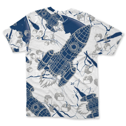 French-Blue-12s-NastyJamz-T-Shirt-Match-Born-To-Stand-Out-All-Over-Print