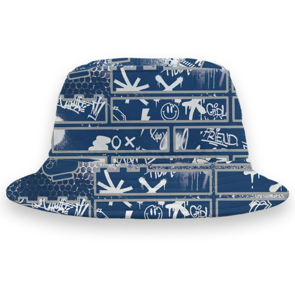 French-Blue-12s-NastyJamz-Bucket-Hat-Match-No-Stock-Emotion-All-Over-Print