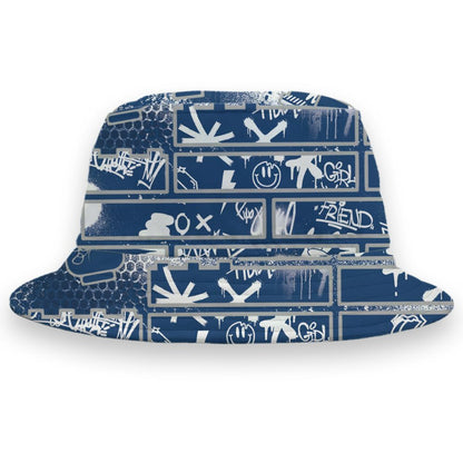 French-Blue-12s-NastyJamz-Bucket-Hat-Match-No-Stock-Emotion-All-Over-Print