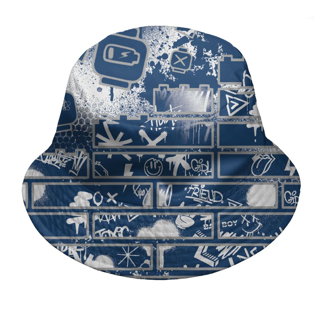 French-Blue-12s-NastyJamz-Bucket-Hat-Match-No-Stock-Emotion-All-Over-Print