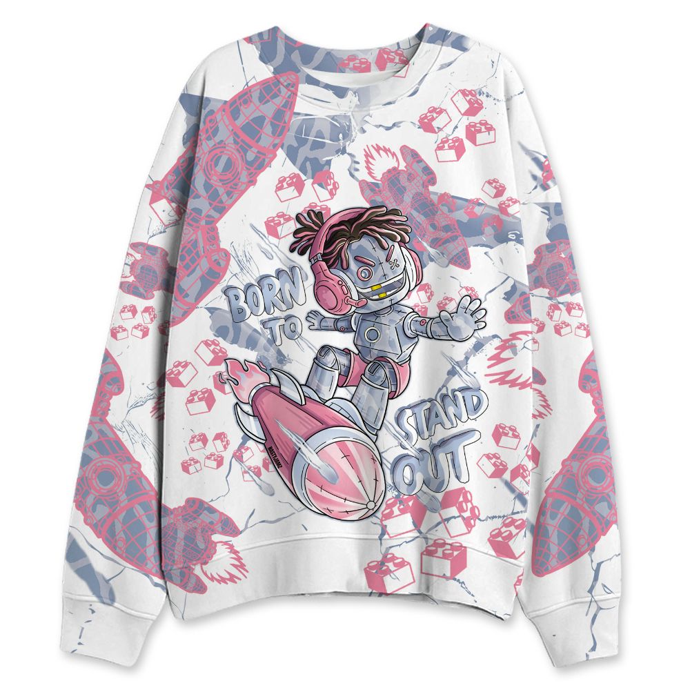 Cobalt-Bliss-3s-NastyJamz-Sweatshirt-Match-Born-To-Stand-Out-3D-All-Over-Print