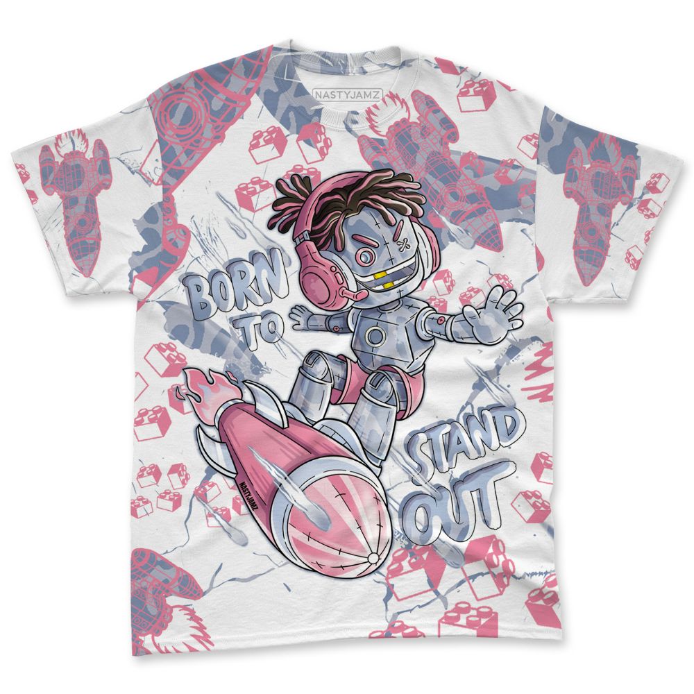 Cobalt-Bliss-3s-NastyJamz-T-Shirt-Match-Born-To-Stand-Out-3D-All-Over-Print