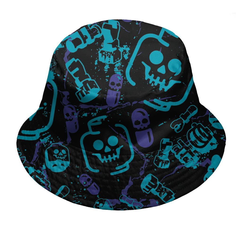 Aqua-8s-NastyJamz-Bucket-Hat-Match-Glowing-Heart-Inside-All-Over-Print