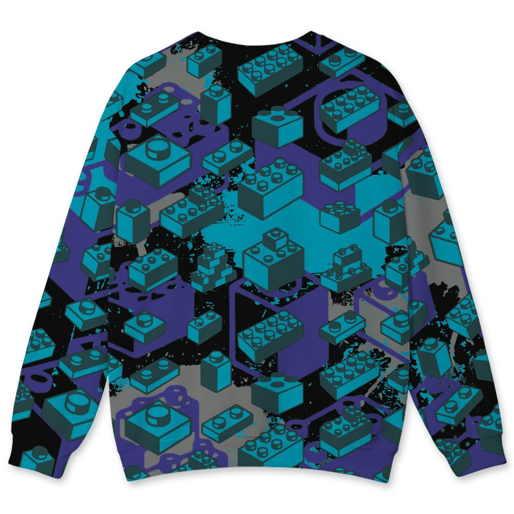 Aqua-8s-NastyJamz-Sweatshirt-Match-Not-Broken-Toy-3D-All-Over-Print