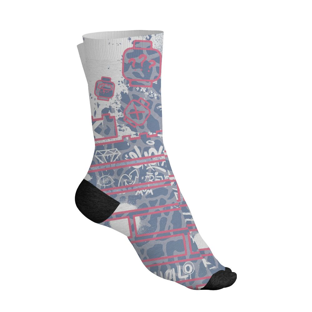 Cobalt-Bliss-3s-NastyJamz-Socks-Match-No-Stock-Emotion-3D-All-Over-Print