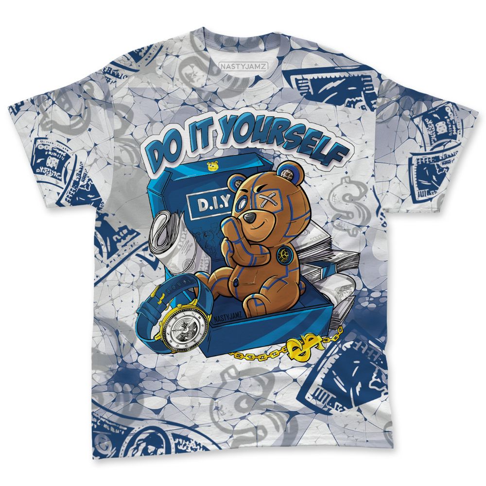 French-Blue-12s-NastyJamz-T-Shirt-Match-Self-Made-Toy-All-Over-Print