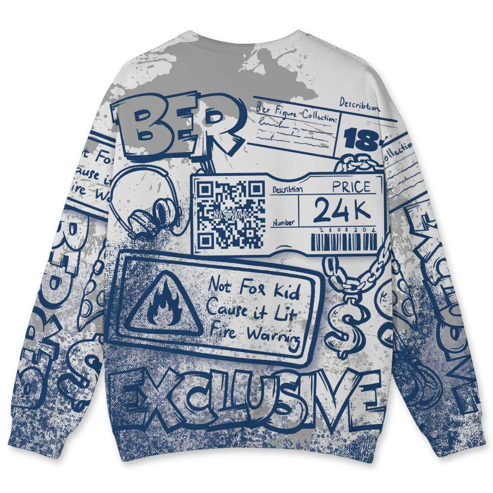 French-Blue-12s-NastyJamz-Sweatshirt-Match-BER-Toy-Box-All-Over-Print