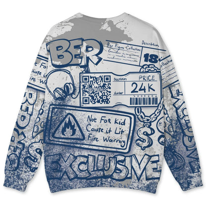 French-Blue-12s-NastyJamz-Sweatshirt-Match-BER-Toy-Box-All-Over-Print