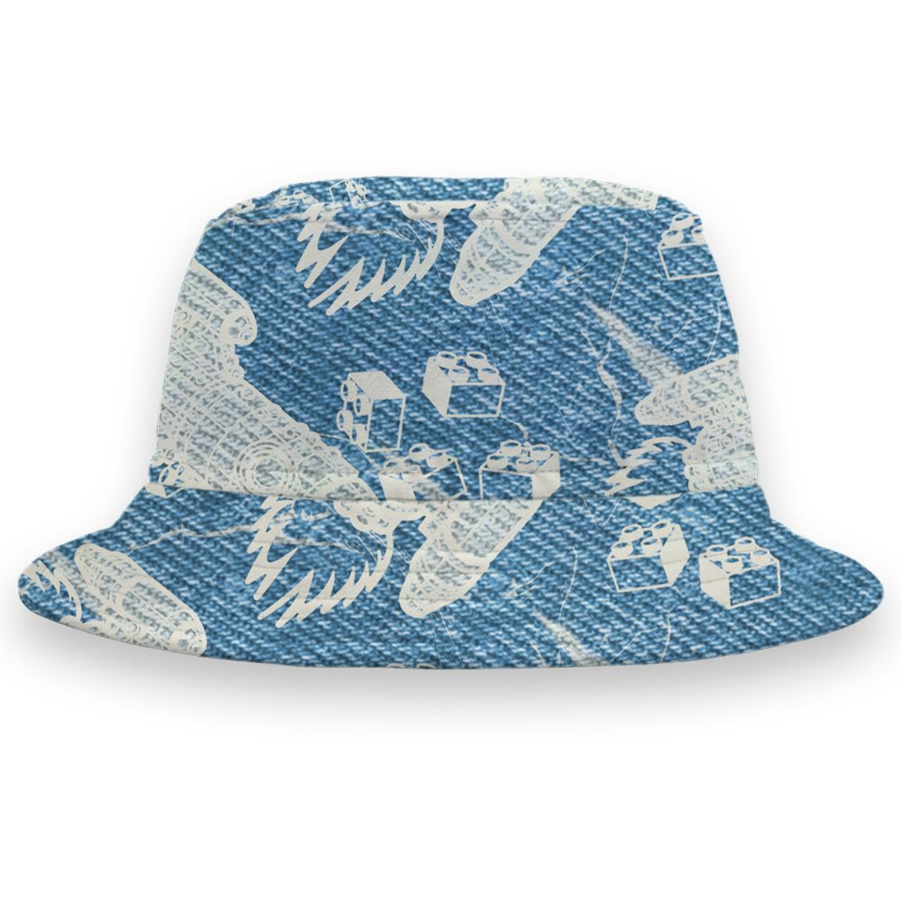 Denim-Worn-Blue-4s-NastyJamz-Bucket-Hat-Match-Born-To-Stand-Out-All-Over-Print