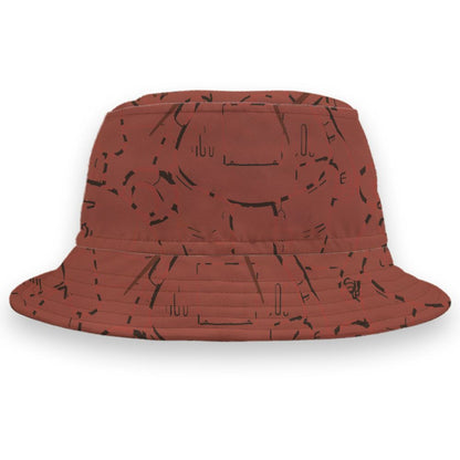 Spizike-Canyon-Rust-NastyJamz-Bucket-Hat-Match-BER-Damaged-But-Real-All-Over-Print