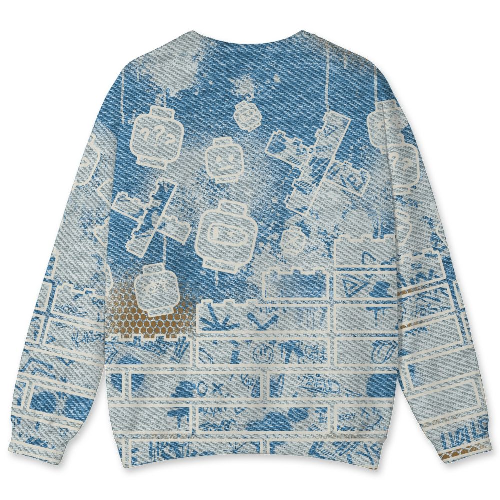Denim-Worn-Blue-4s-NastyJamz-Sweatshirt-Match-No-Stock-Emotion-3D-All-Over-Print