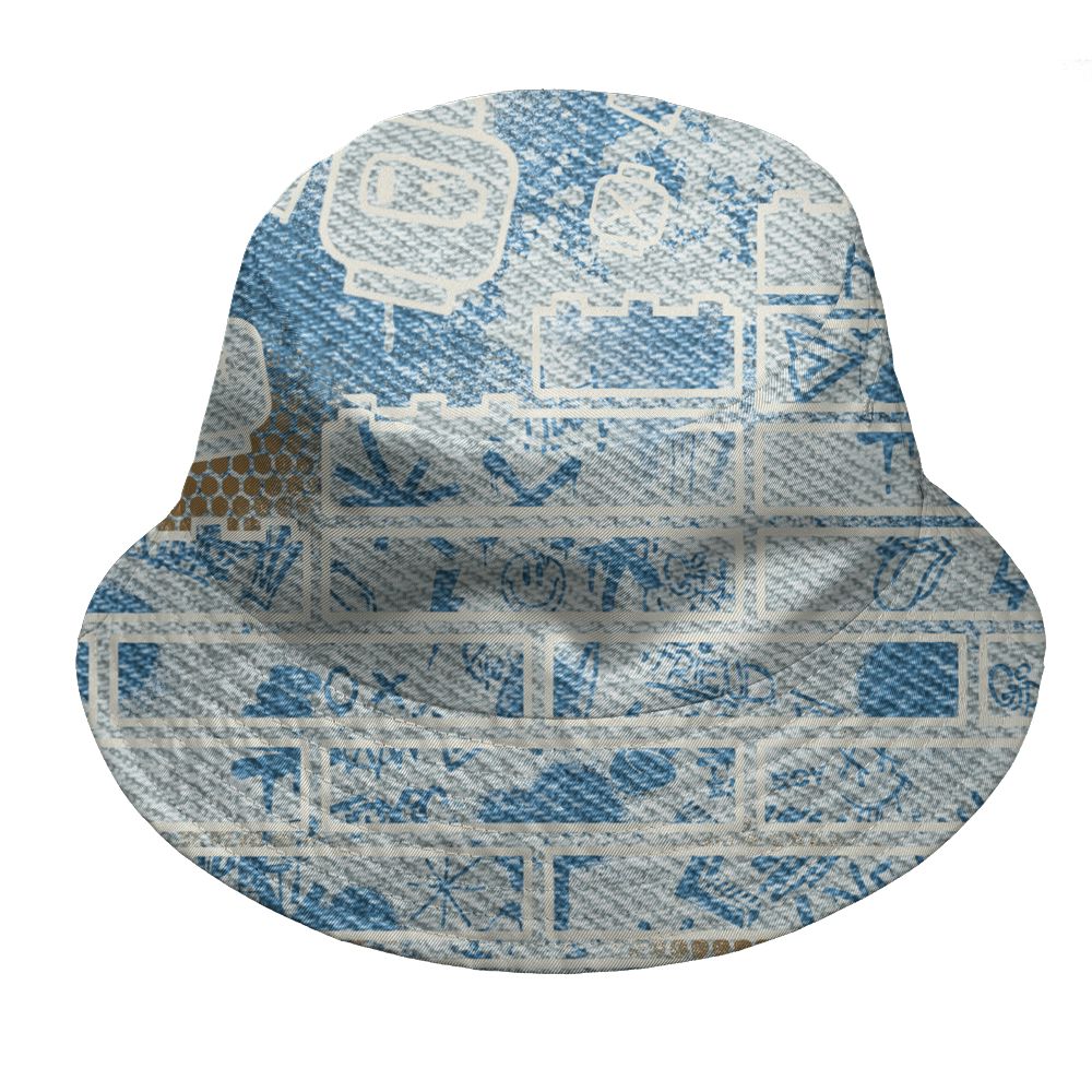 Denim-Worn-Blue-4s-NastyJamz-Bucket-Hat-Match-No-Stock-Emotion-All-Over-Print