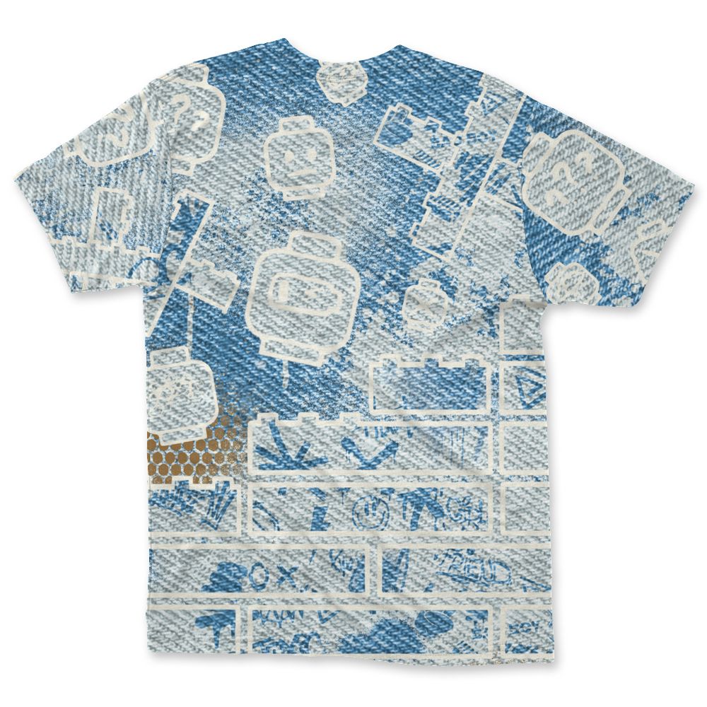 Denim-Worn-Blue-4s-NastyJamz-T-Shirt-Match-No-Stock-Emotion-3D-All-Over-Print