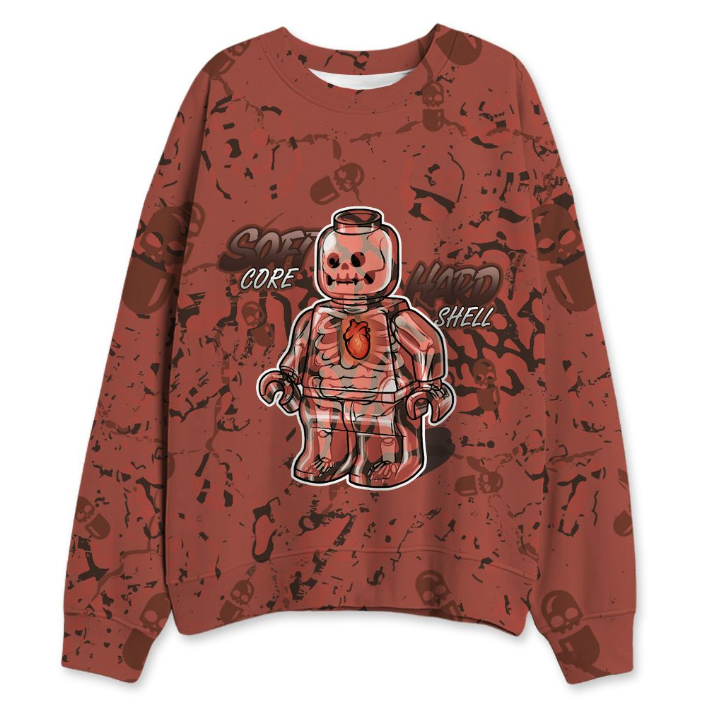 Spizike-Canyon-Rust-NastyJamz-Sweatshirt-Match-Glowing-Heart-Inside-3D-All-Over-Print