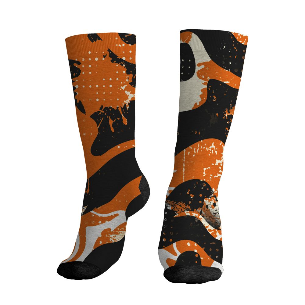 AJ 1 Shattered Backboard.NastyJamz Socks Match.Pattern Be Happy 3D