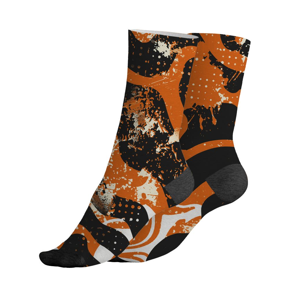 AJ 1 Shattered Backboard.NastyJamz Socks Match.Pattern Be Happy 3D
