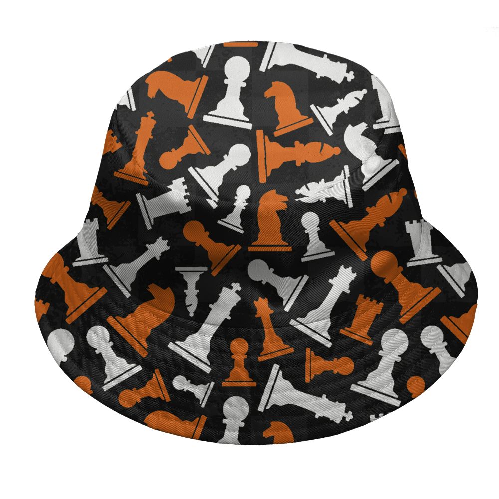 Shattered-Backboard-1s-NastyJamz-Bucket-Hat-Match-Pattern-Chess-All-Over-Print
