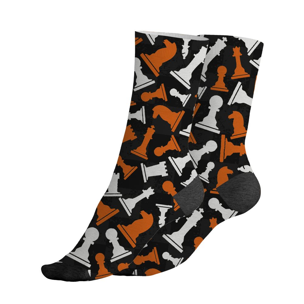 AJ 1 Shattered Backboard.NastyJamz Socks Match.Pattern Chess 3D