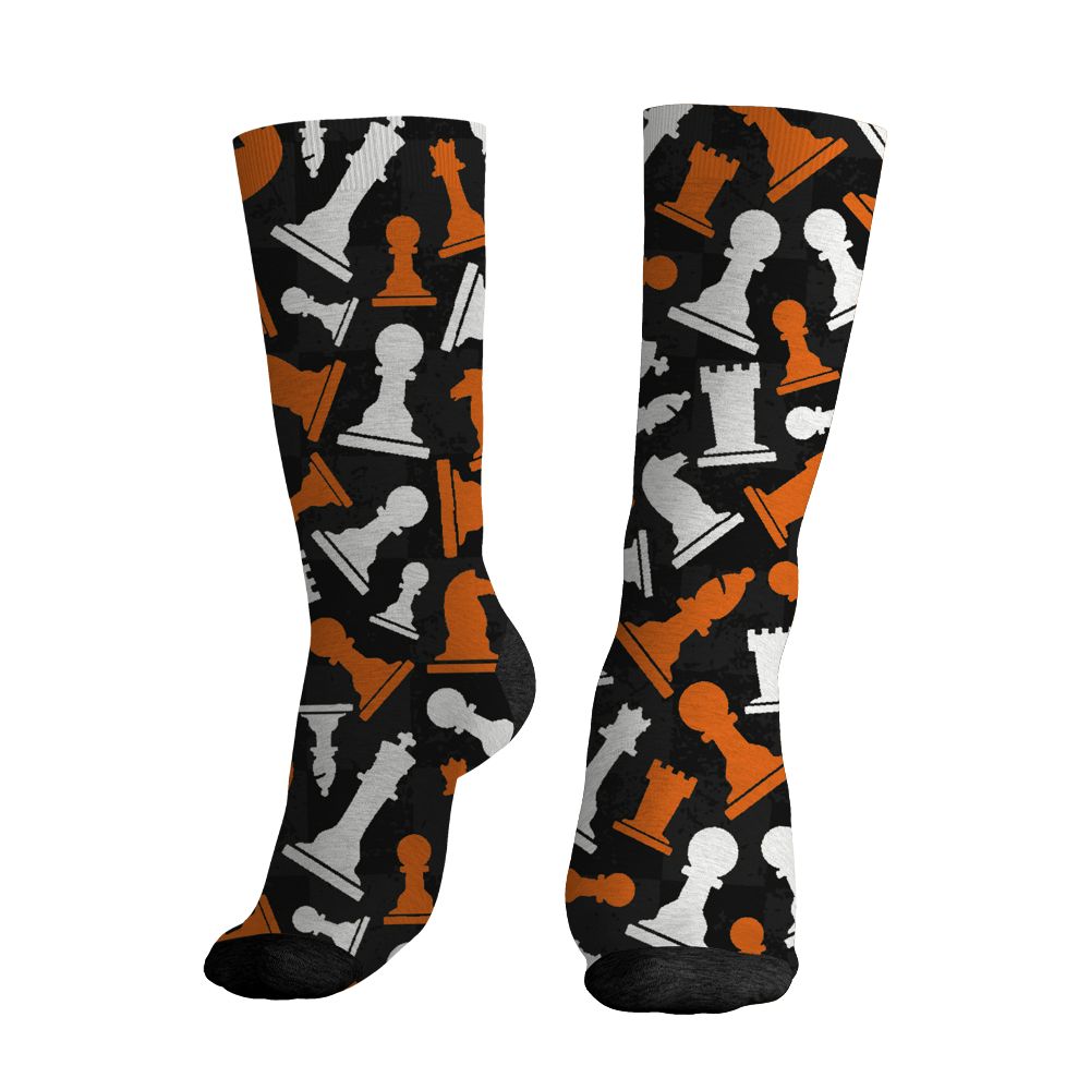 AJ 1 Shattered Backboard.NastyJamz Socks Match.Pattern Chess 3D