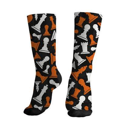 AJ 1 Shattered Backboard.NastyJamz Socks Match.Pattern Chess 3D