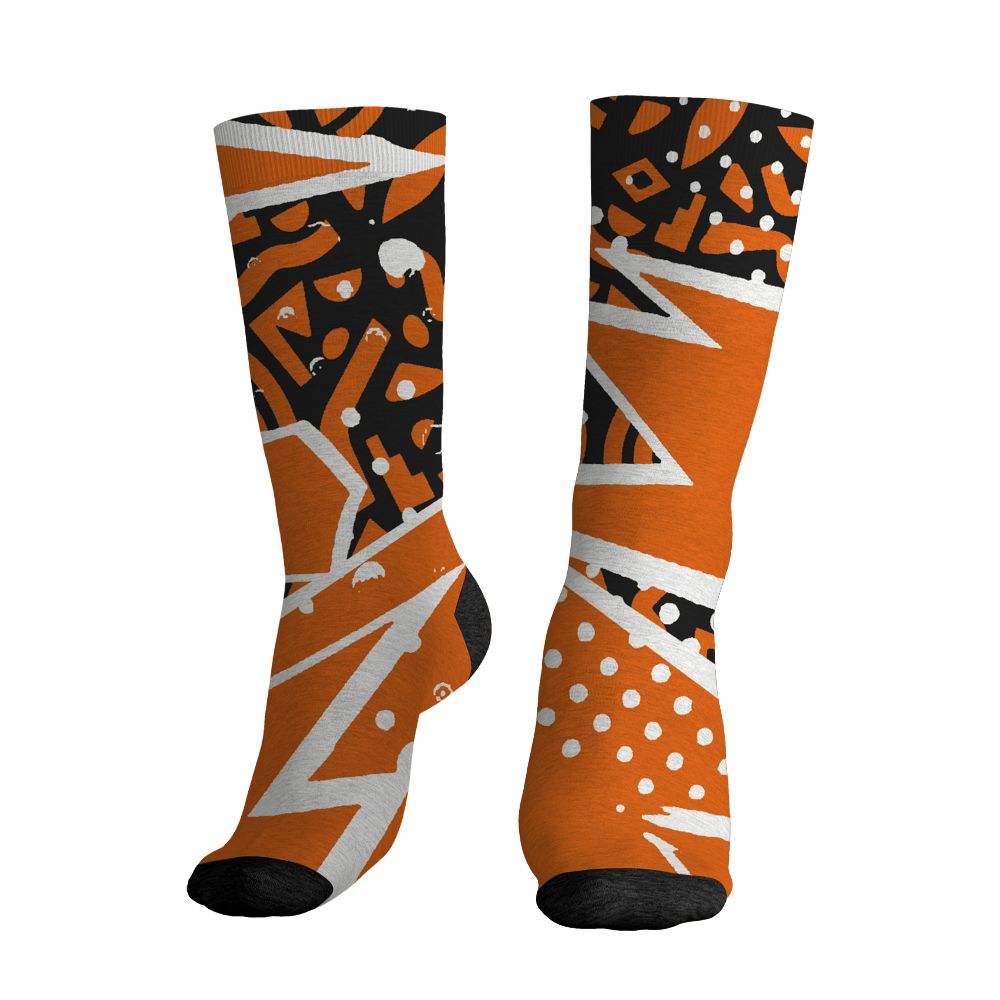 AJ 1 Shattered Backboard.NastyJamz Socks Match.Pattern Geometric 3D
