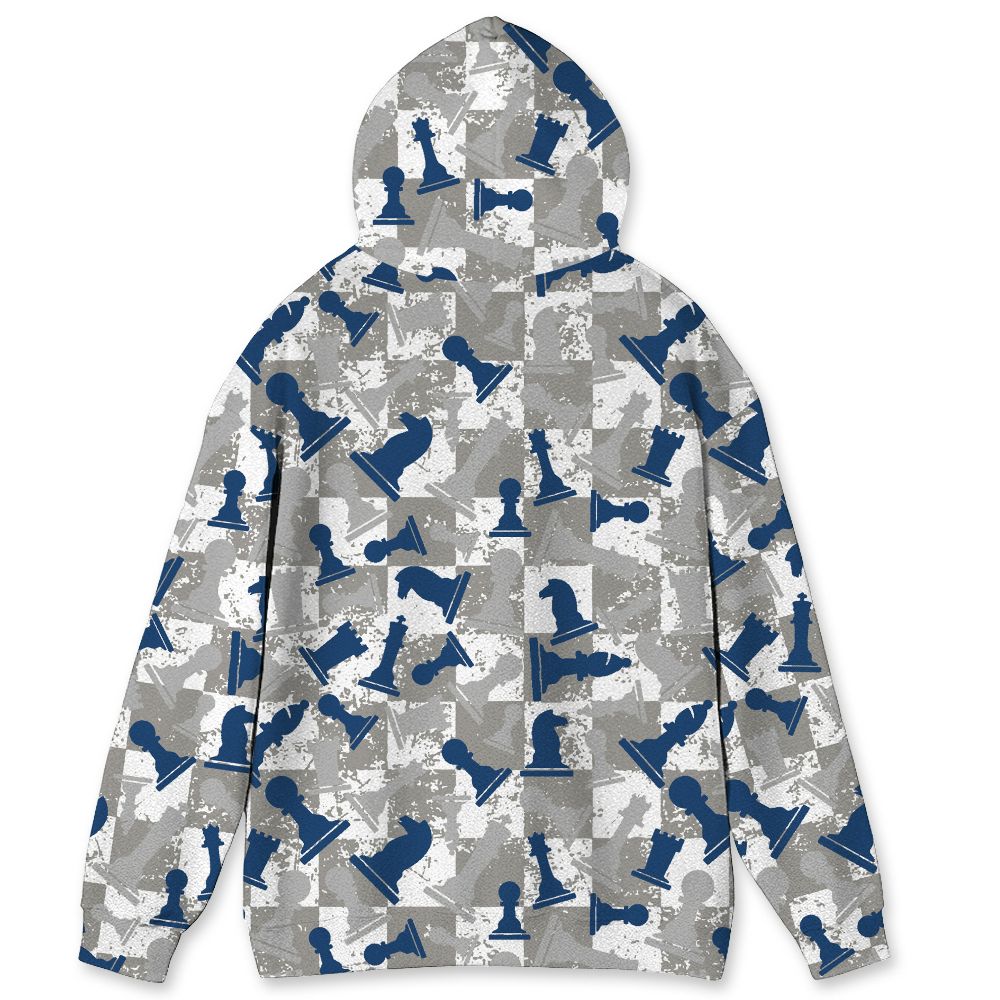 French-Blue-12s-NastyJamz-Hoodie-Match-Pattern-Chess-All-Over-Print