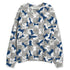 French-Blue-12s-NastyJamz-Sweatshirt-Match-Pattern-Chess-All-Over-Print