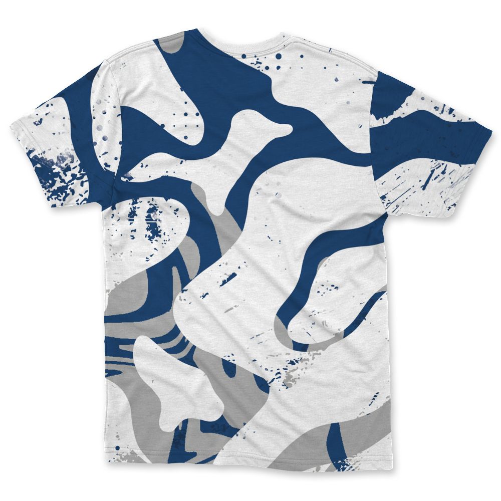 French-Blue-12s-NastyJamz-T-Shirt-Match-tern-Be-Happy-All-Over-Print