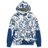 French-Blue-12s-NastyJamz-Hoodie-Match-Pattern-Dna-Graffiti-All-Over-Print