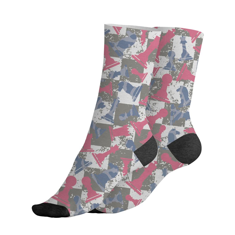 Cobalt-Bliss-3s-NastyJamz-Socks-Match-Pattern-Chess-3D-All-Over-Print
