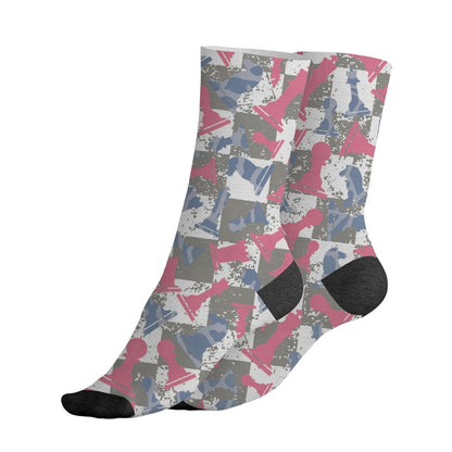 Cobalt-Bliss-3s-NastyJamz-Socks-Match-Pattern-Chess-3D-All-Over-Print