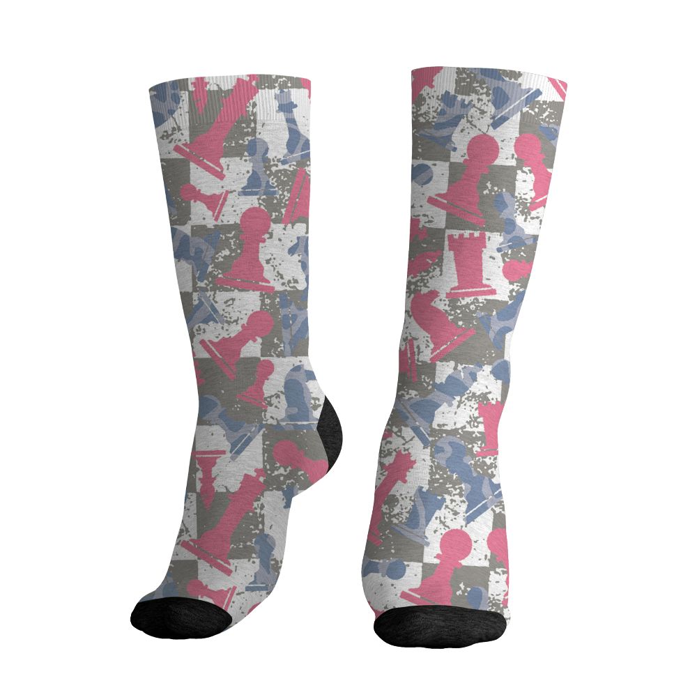 Cobalt-Bliss-3s-NastyJamz-Socks-Match-Pattern-Chess-3D-All-Over-Print