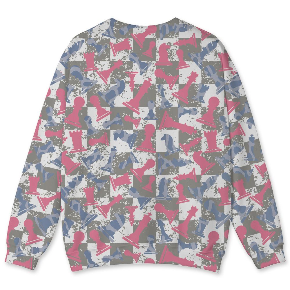 Cobalt-Bliss-3s-NastyJamz-Sweatshirt-Match-Pattern-Chess-3D-All-Over-Print