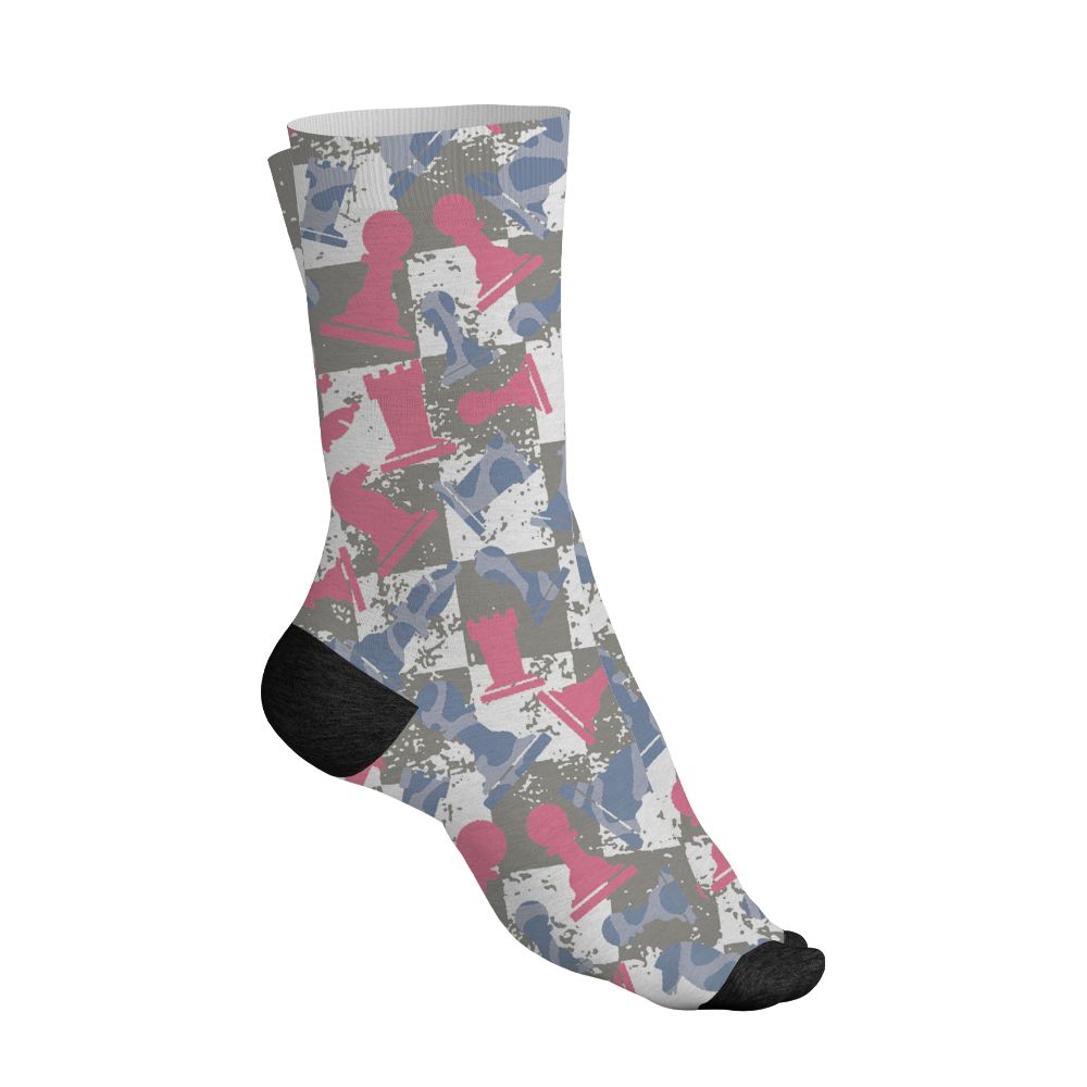 Cobalt-Bliss-3s-NastyJamz-Socks-Match-Pattern-Chess-3D-All-Over-Print