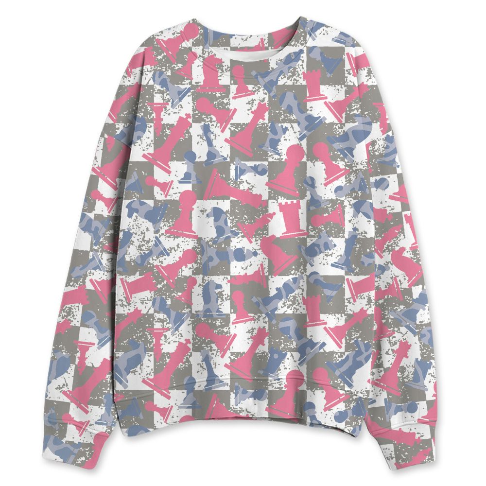 Cobalt-Bliss-3s-NastyJamz-Sweatshirt-Match-Pattern-Chess-3D-All-Over-Print