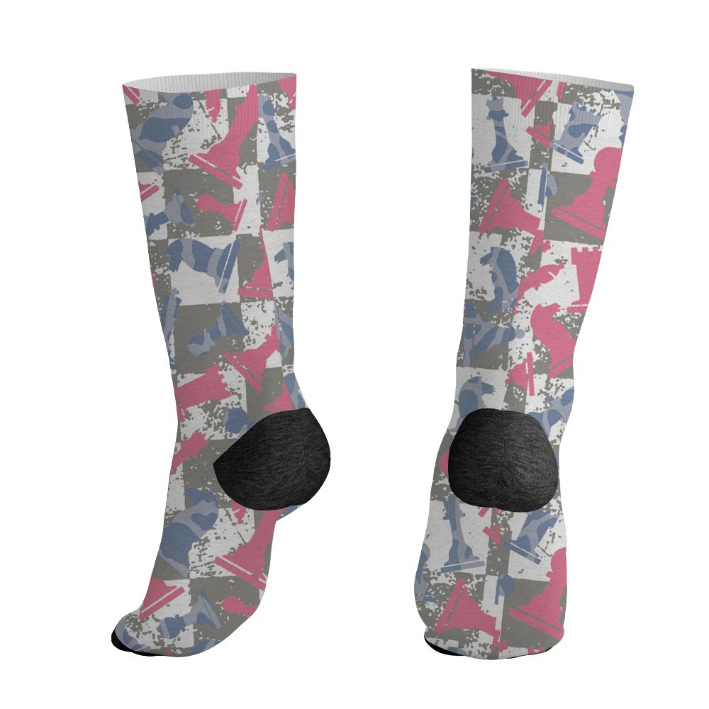 Cobalt-Bliss-3s-NastyJamz-Socks-Match-Pattern-Chess-3D-All-Over-Print