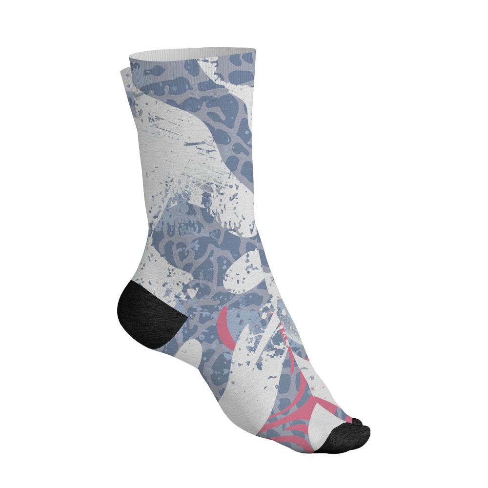 Cobalt-Bliss-3s-NastyJamz-Socks-Match-Pattern-Be-Happy-3D-All-Over-Print