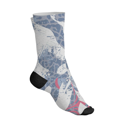 Cobalt-Bliss-3s-NastyJamz-Socks-Match-Pattern-Be-Happy-3D-All-Over-Print