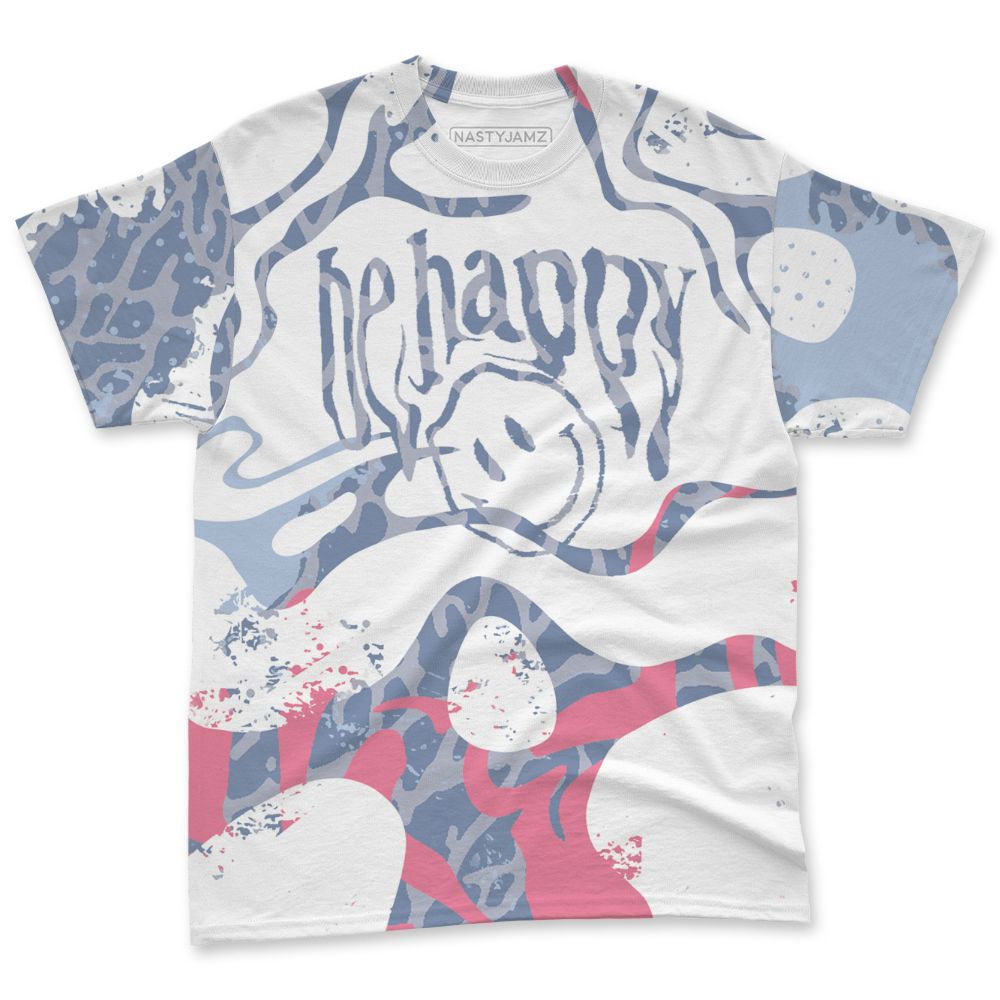 Cobalt-Bliss-3s-NastyJamz-T-Shirt-Match-Pattern-Be-Happy-3D-All-Over-Print