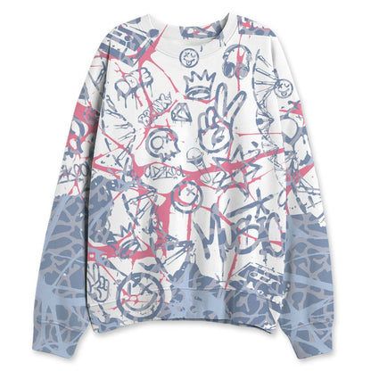 Cobalt-Bliss-3s-NastyJamz-Sweatshirt-Match-Pattern-DNA-Graffiti-3D-All-Over-Print
