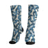 Denim-Worn-Blue-4s-NastyJamz-Socks-Match-Pattern-Chess-3D-All-Over-Print
