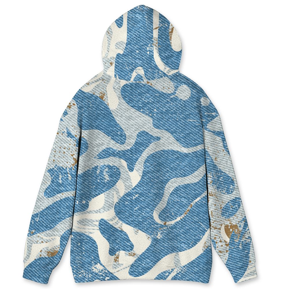 Denim-Worn-Blue-4s-NastyJamz-Hoodie-Match-Pattern-Be-Happy-3D-All-Over-Print