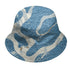 Denim-Worn-Blue-4s-NastyJamz-Bucket-Hat-Match-Pattern-Be-Happy-All-Over-Print