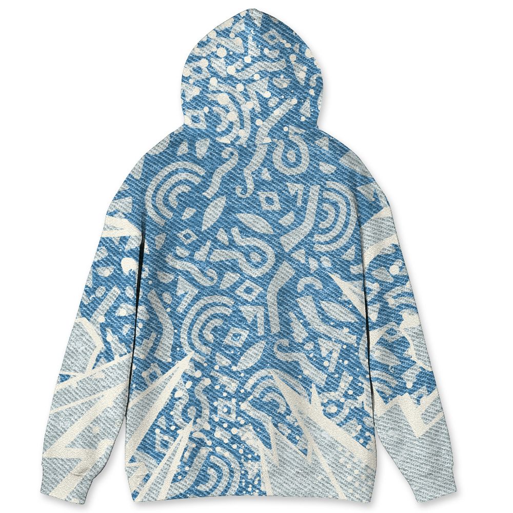 Denim-Worn-Blue-4s-NastyJamz-Hoodie-Match-Pattern-Geometric-3D-All-Over-Print