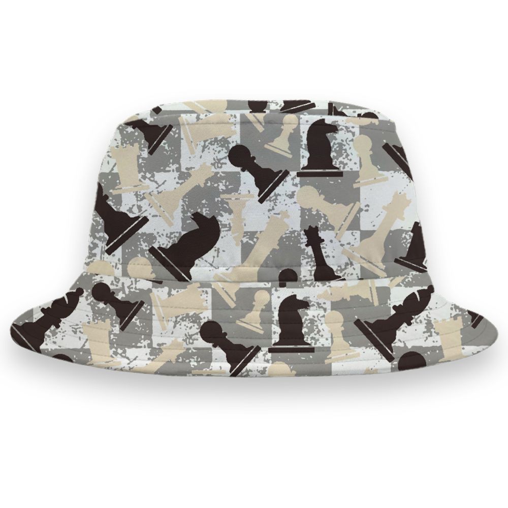 Black-Collective-5s-NastyJamz-Bucket-Hat-Match-Pattern-Chess-All-Over-Print