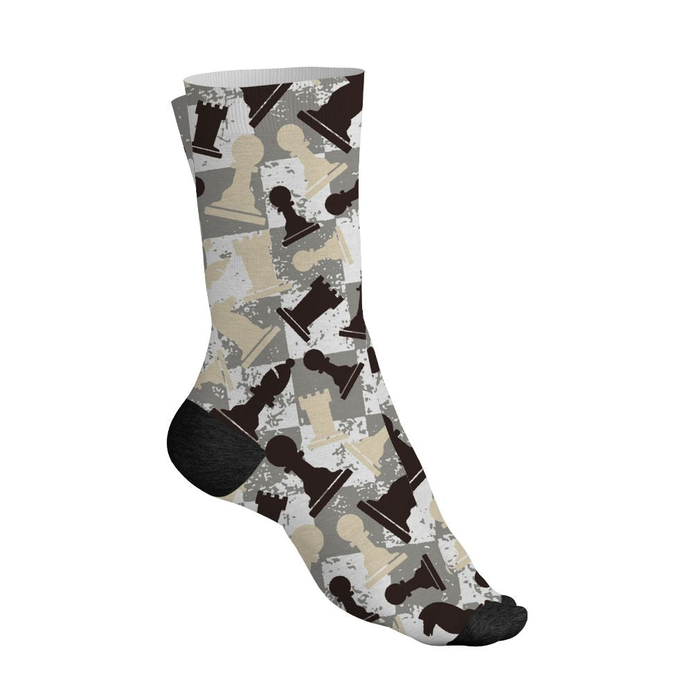 Black-Collective-5s-NastyJamz-Socks-Match-Pattern-Chess-3D-All-Over-Print
