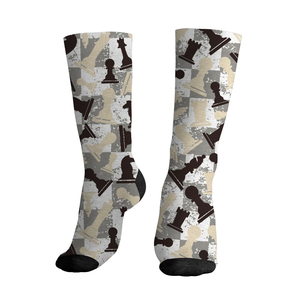 Black-Collective-5s-NastyJamz-Socks-Match-Pattern-Chess-3D-All-Over-Print