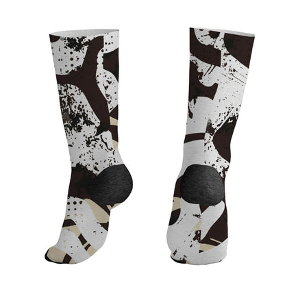 Black-Collective-5s-NastyJamz-Socks-Match-Pattern-Be-Happy-3D-All-Over-Print