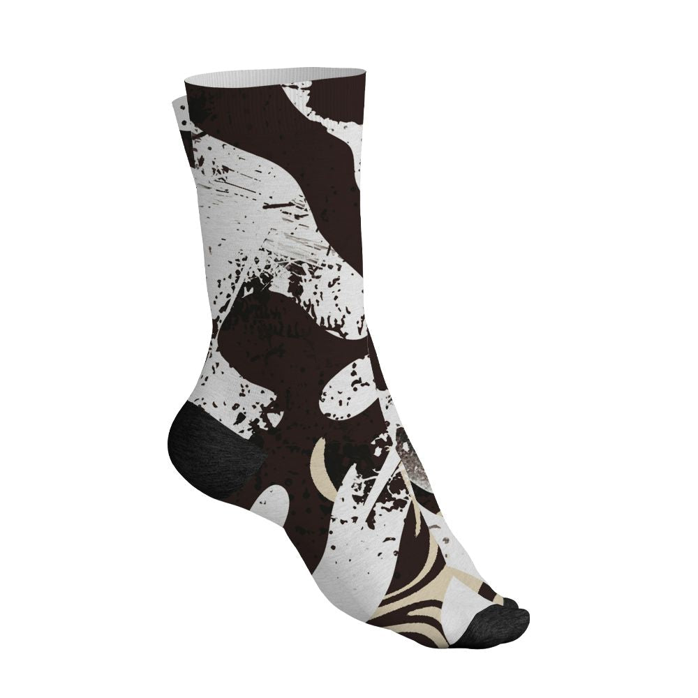 Black-Collective-5s-NastyJamz-Socks-Match-Pattern-Be-Happy-3D-All-Over-Print